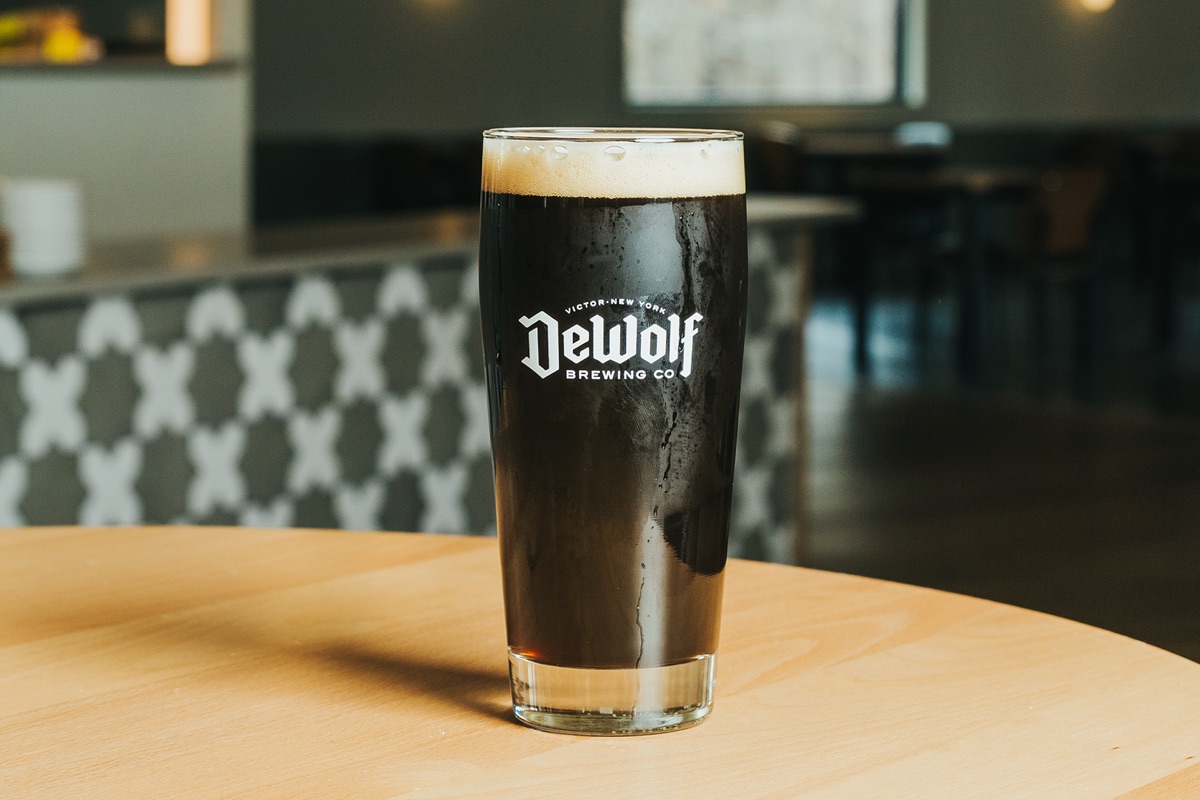 The Traveller beer at DeWolf Brewing